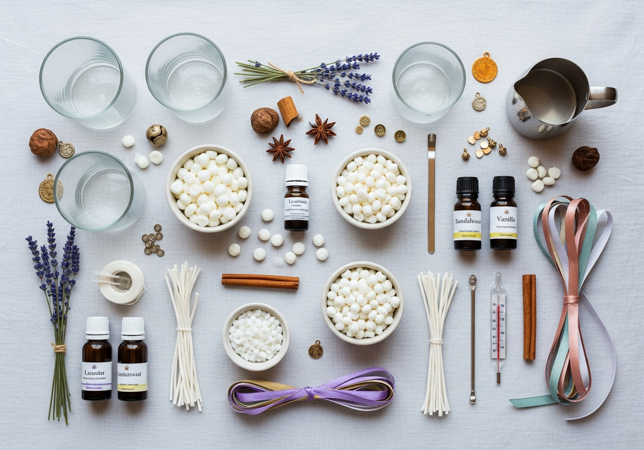 Материалы для создания декоративных подсвечников